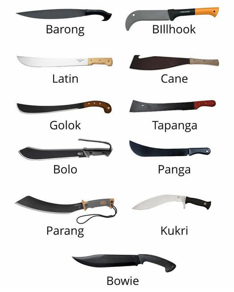 Machete kés - Bozótvágó kés