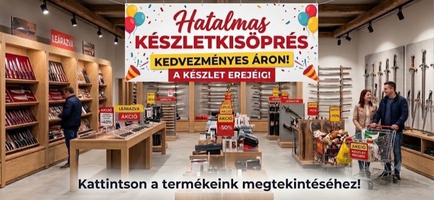 Kés webáruház